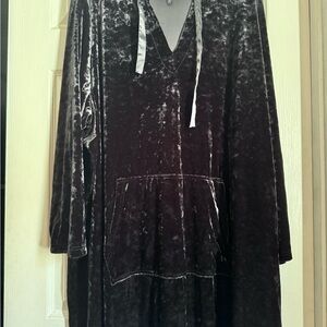 Torrid Black Velvet Sleepwear